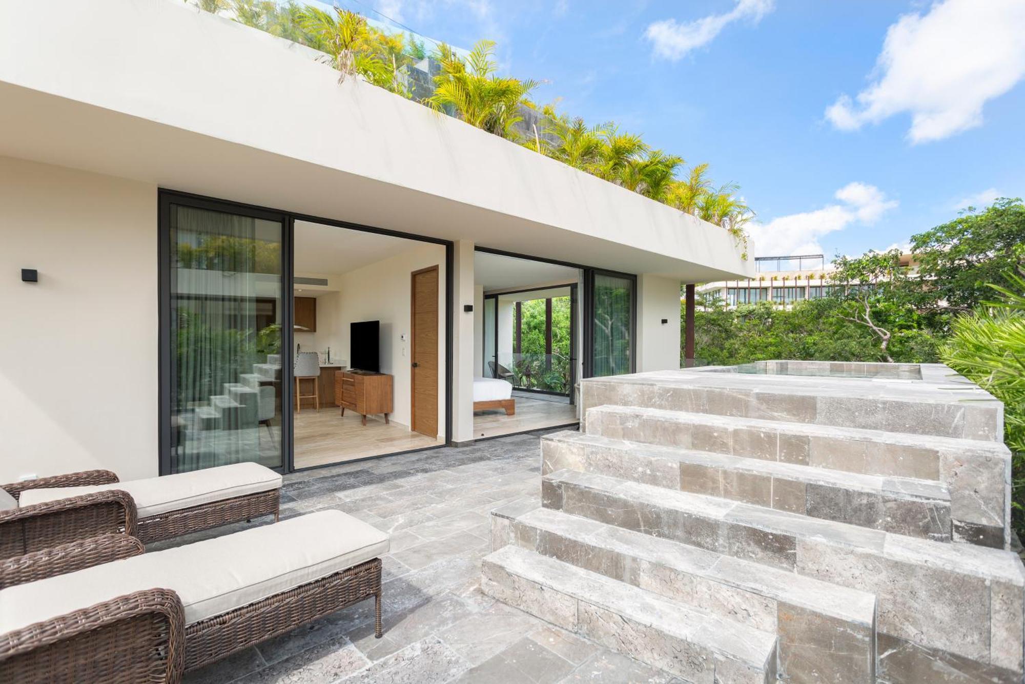 Mistiq Temple II Luxury Apartment Tulum Værelse billede